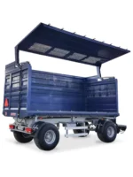 HYDRAULIC REAR DOOR SILAGE TRAILER - Görsel 2