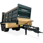 TANDEM AXLE SOLID MANURE SPREADER TRAILER