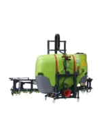 Mounted Type New Amazon Rear Folding Boom Field Sprayer 1000lt/1200lt - Görsel 2