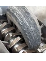 Shredder Tire Recycling Machine
